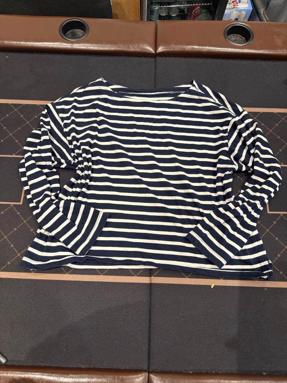 Old Navy Long-Sleeve Mariner Striped Crewneck T-Shirt